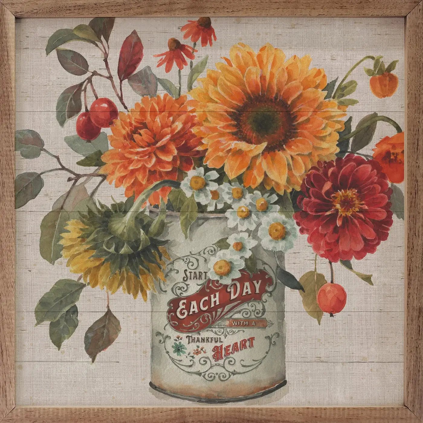 Autumn In Bloom Wall Art - The Country Rabbit Gifts & Décor