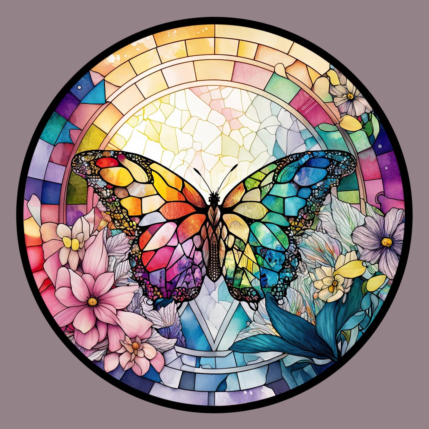 Butterfly Tempered Glass Cutting Board - The Country Rabbit Gifts & Décor