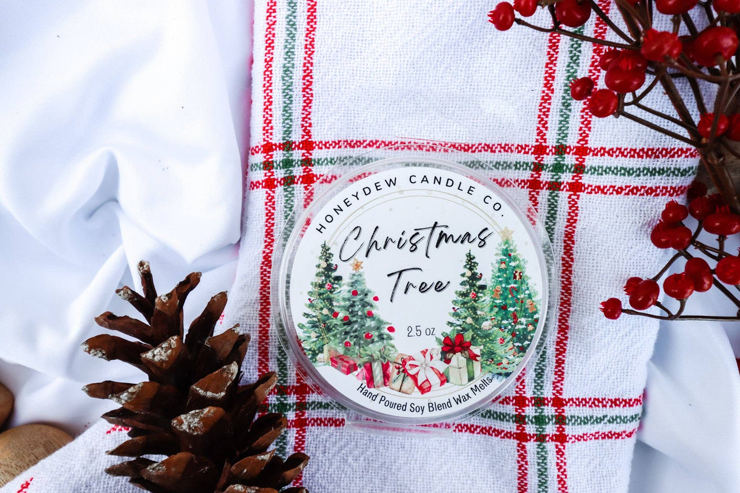 Christmas Tree Wax Melts 2.5oz - The Country Rabbit Gifts & Décor