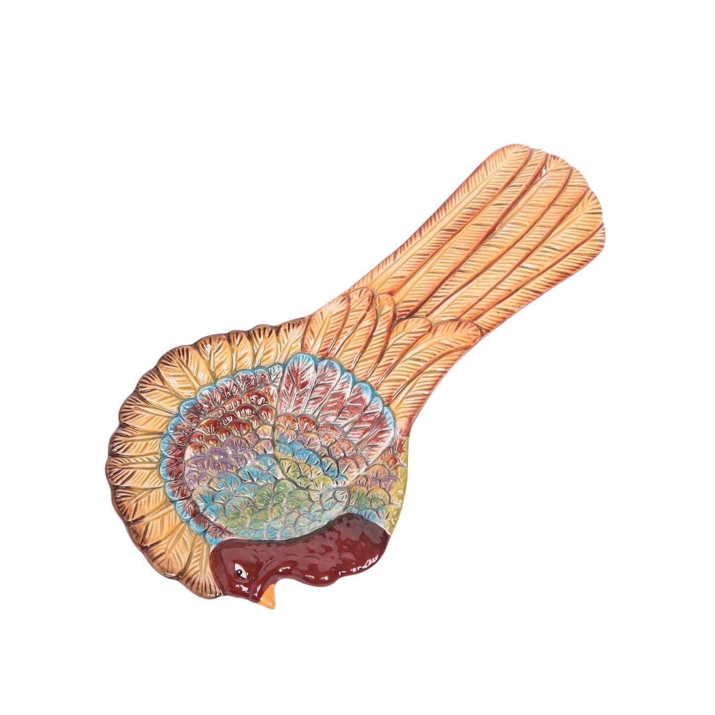 Fall/Harvest Turkey Spoon Rest - The Country Rabbit Gifts & Décor