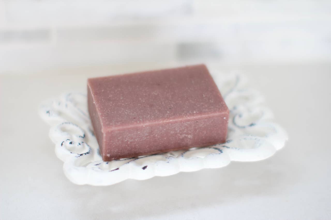 Hibiscus Rose Geranium Handmade Soap - The Country Rabbit Gifts & Décor