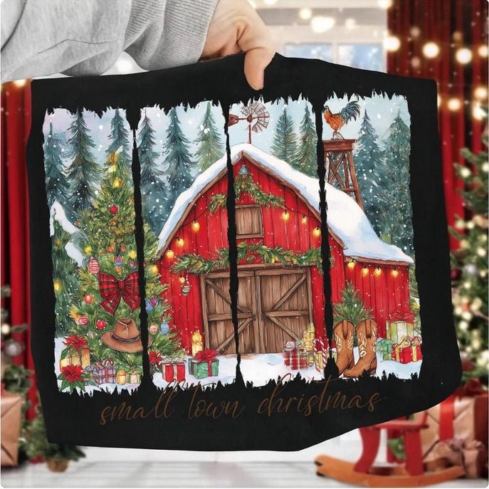 Small Town Christmas Sweatshirt - The Country Rabbit Gifts & Décor