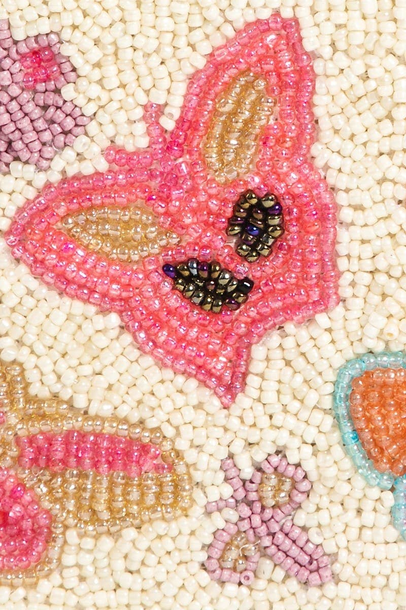 Assorted Butterfly Beaded Coin Purse