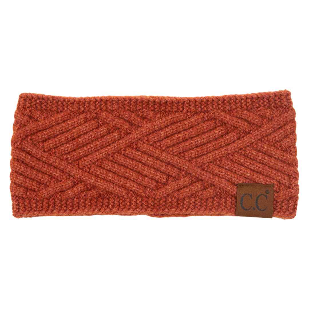 Riley Fashion Headband With Criss Cross Pattern for Women