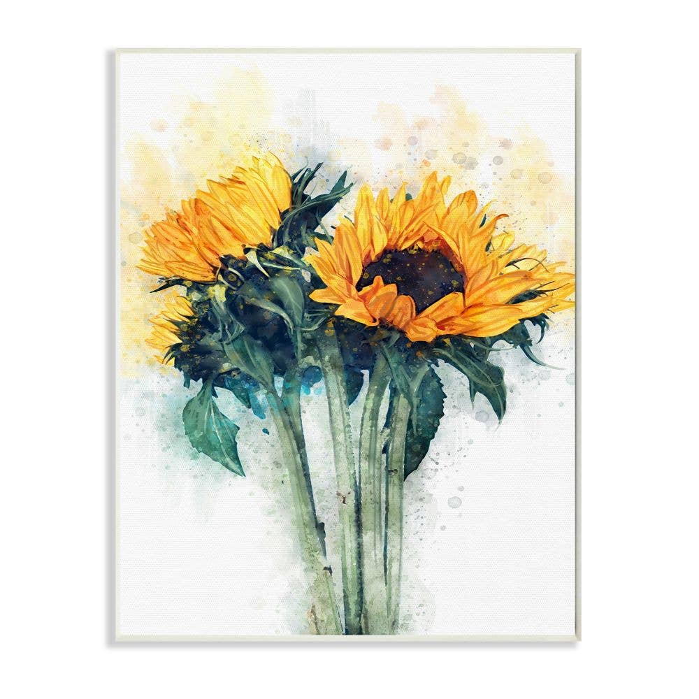 A379 Wall Art | Large Sunflower Bouquet - The Country Rabbit Gifts & Décor