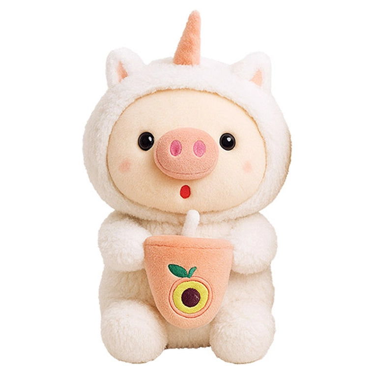 Plush Toy-Cute Pig in Bunny Costume