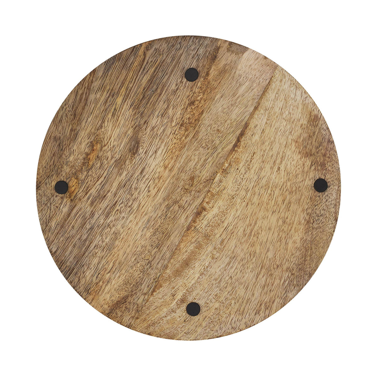 Bunny Hop Wooden Plate Natural w/ Bunny & Wreath 11.5 inch Diameter - The Country Rabbit Gifts & Décor