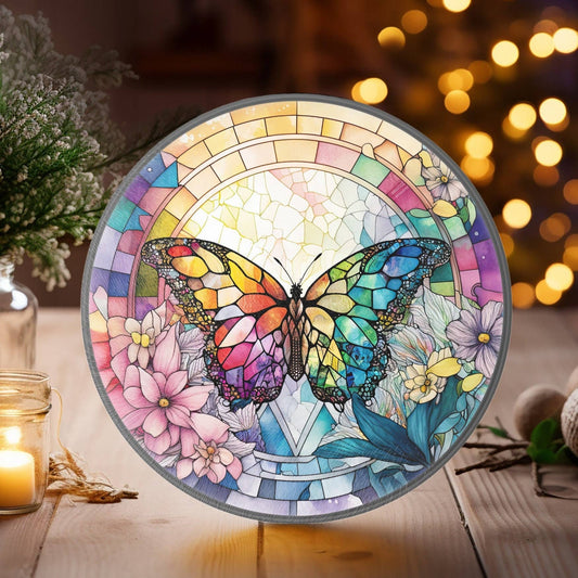 Butterfly Tempered Glass Cutting Board - The Country Rabbit Gifts & Décor