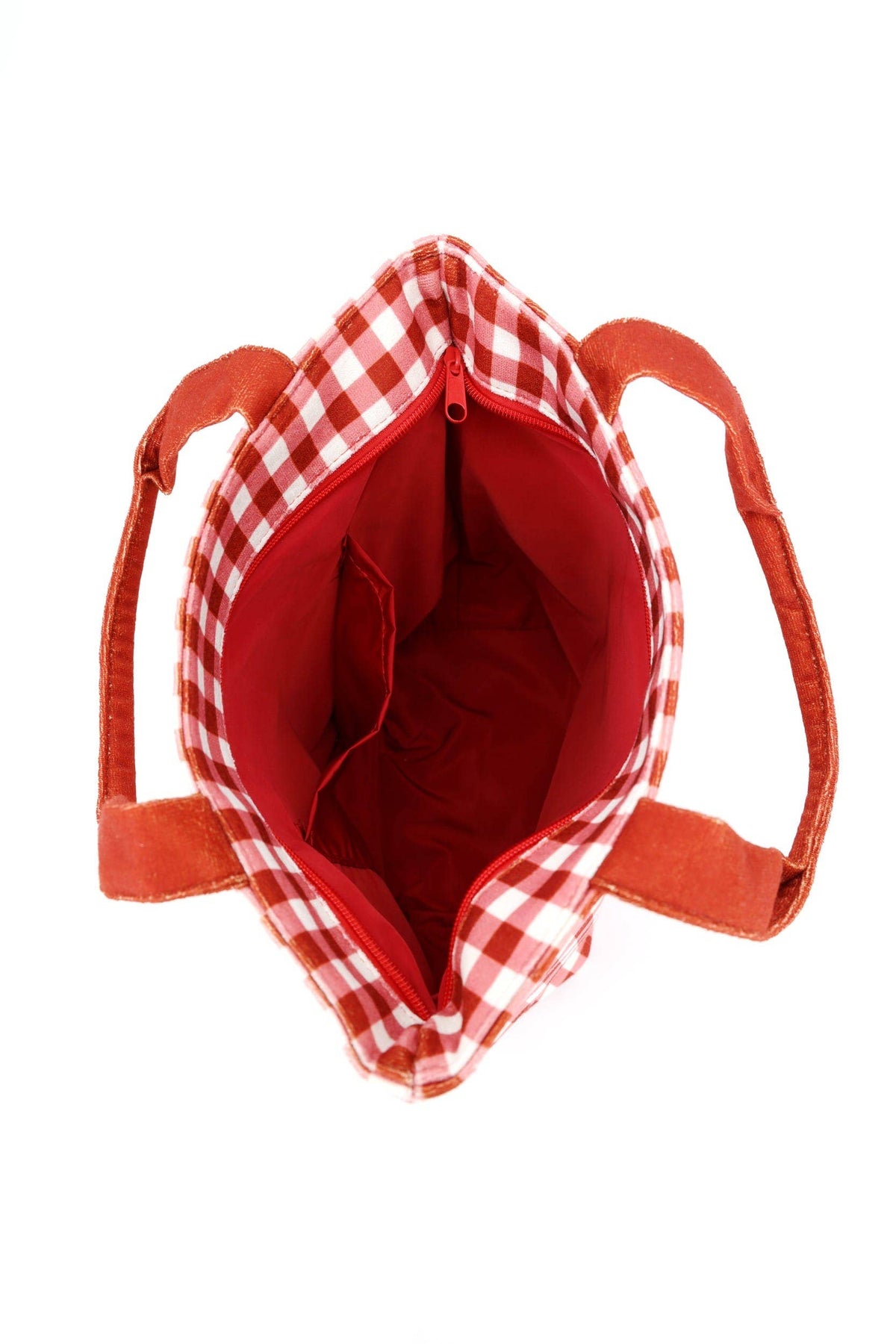 Three Nutcrackers Gingham Tote Bag