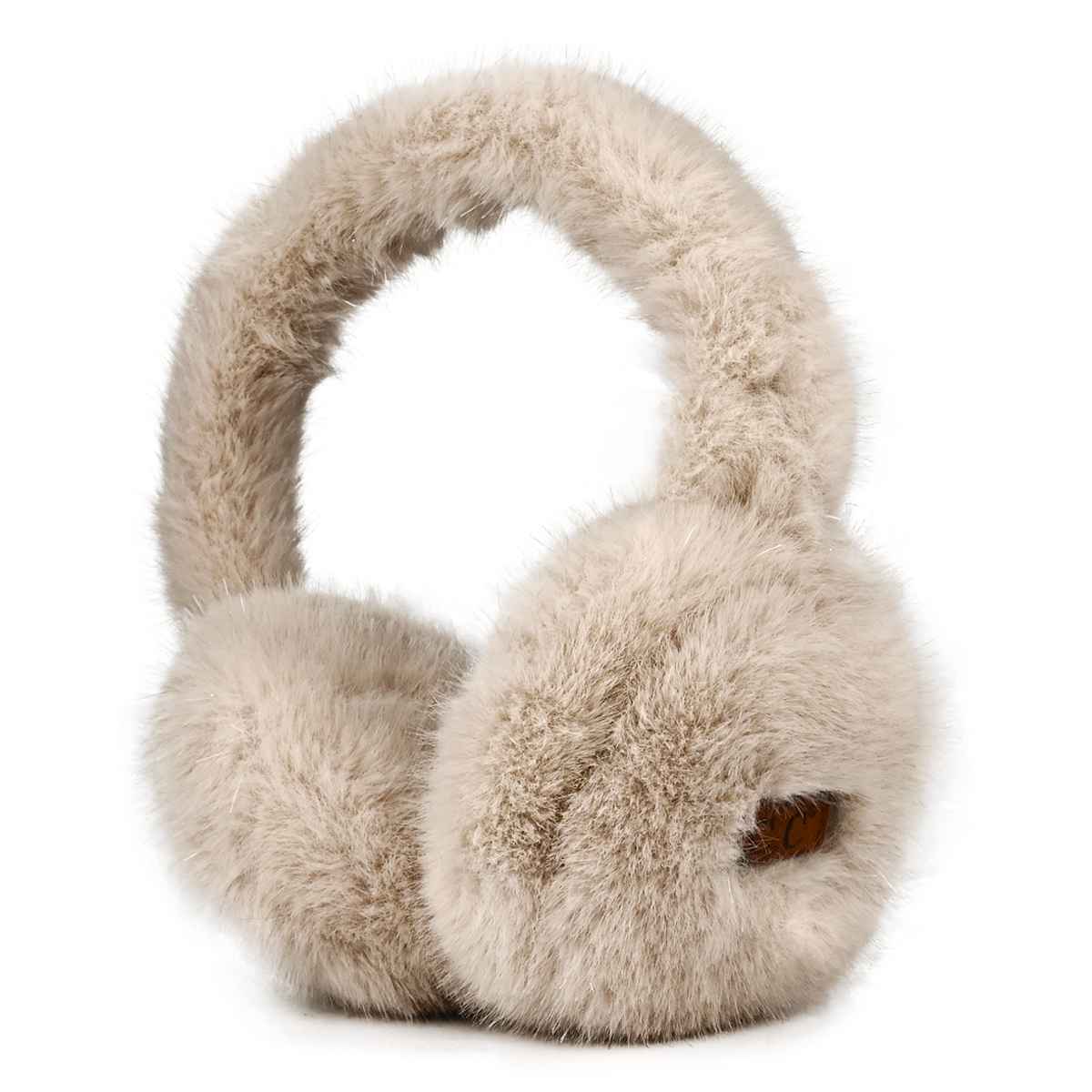 CC Glitter Faux Fur Earmuffs - The Country Rabbit Gifts & Décor