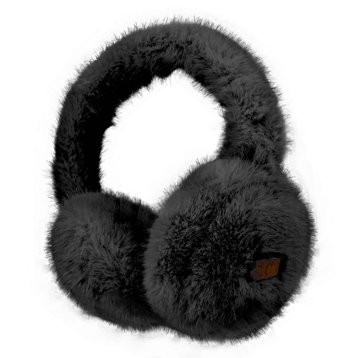CC Glitter Faux Fur Earmuffs - The Country Rabbit Gifts & Décor