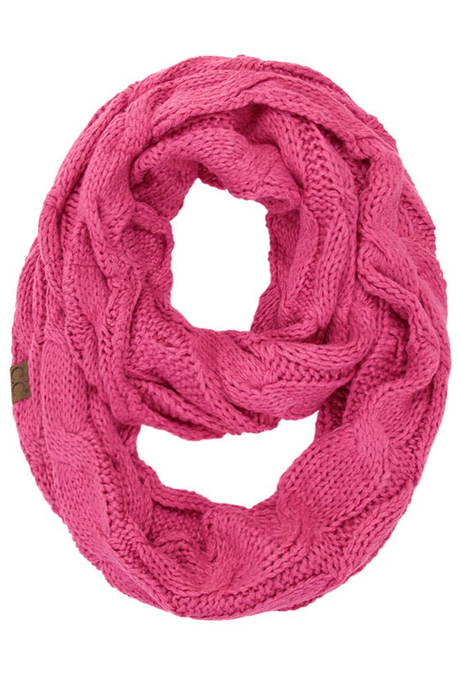 C.C Knitted Infinite Scarf - The Country Rabbit Gifts & Décor