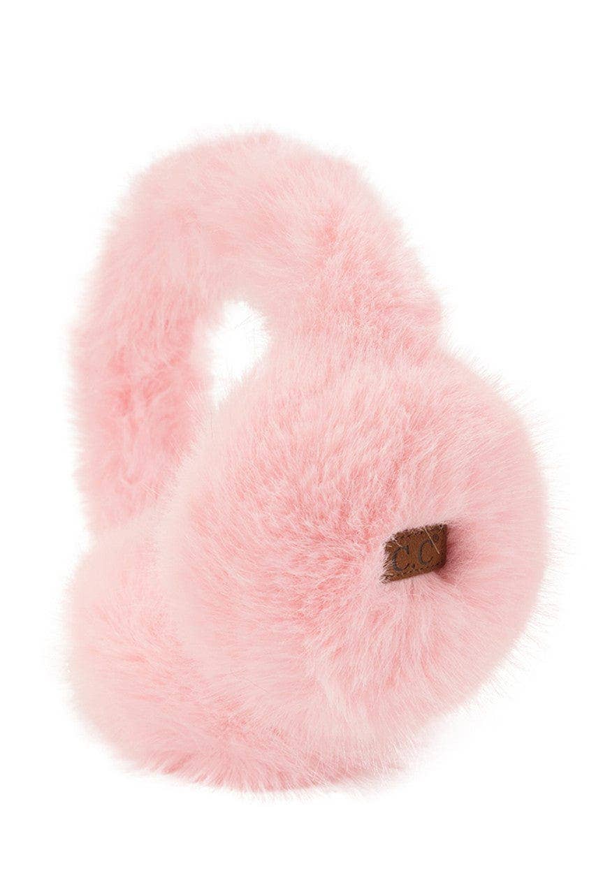 CC Long Faux Fur Cozy Earmuffs - The Country Rabbit Gifts & Décor