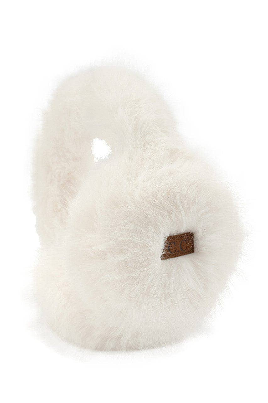 CC Long Faux Fur Cozy Earmuffs - The Country Rabbit Gifts & Décor
