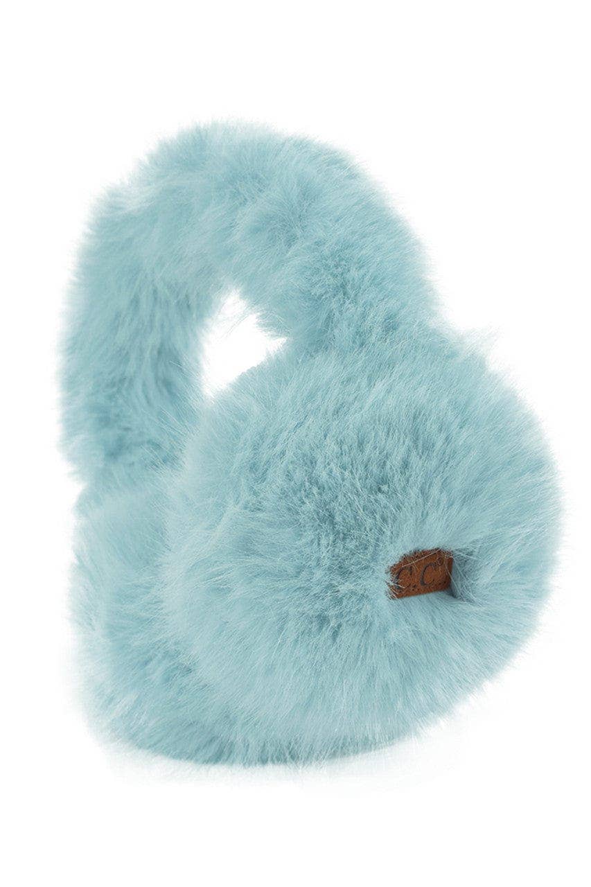 CC Long Faux Fur Cozy Earmuffs - The Country Rabbit Gifts & Décor