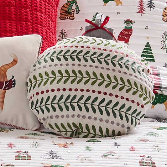 "Christmas Ornament" Pillow - The Country Rabbit Gifts & Décor