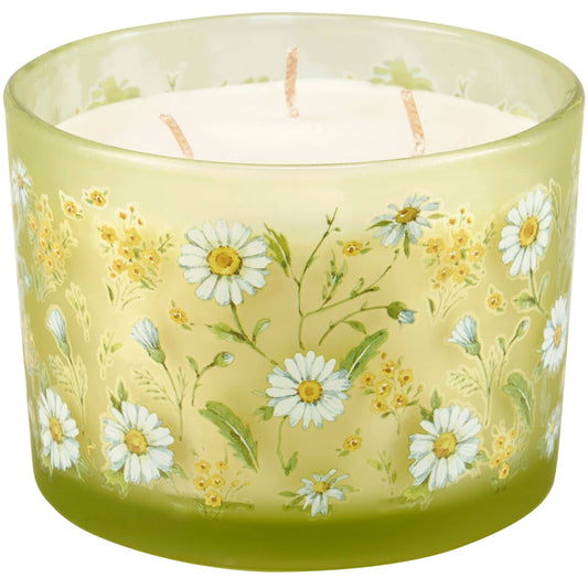 Daisy Design 3 Wick Soy Candle - The Country Rabbit Gifts & Décor