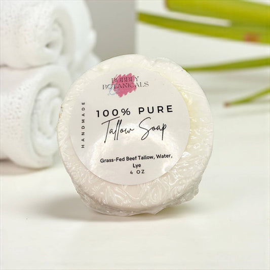 Pure Tallow Soap – for Gentle, Nourishing Skincare