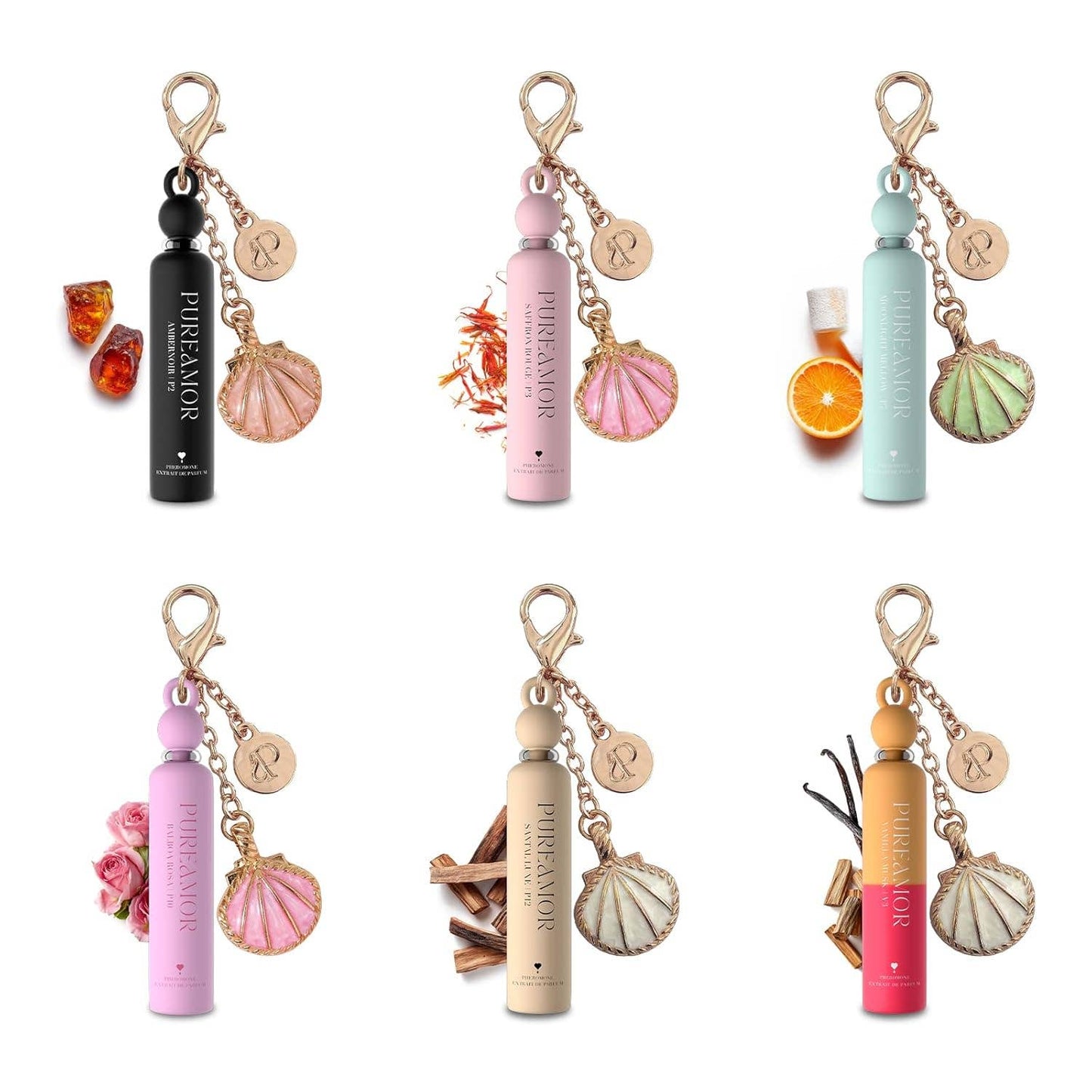 Mini Keychain Perfume Oils 2ml