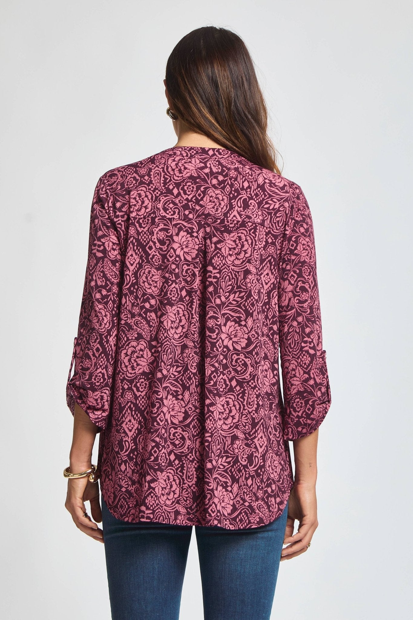 Fall Print Lizzy Top - The Country Rabbit Gifts & Décor