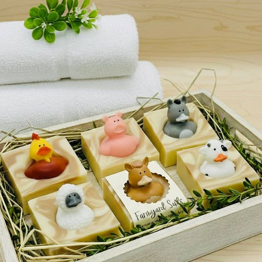 Farmyard Suds Handmade Novelty Soap Bar VEGAN COLD PROCESS - The Country Rabbit Gifts & Décor