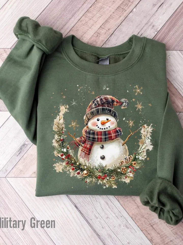 Festive Christmas Snowman - The Country Rabbit Gifts & Décor