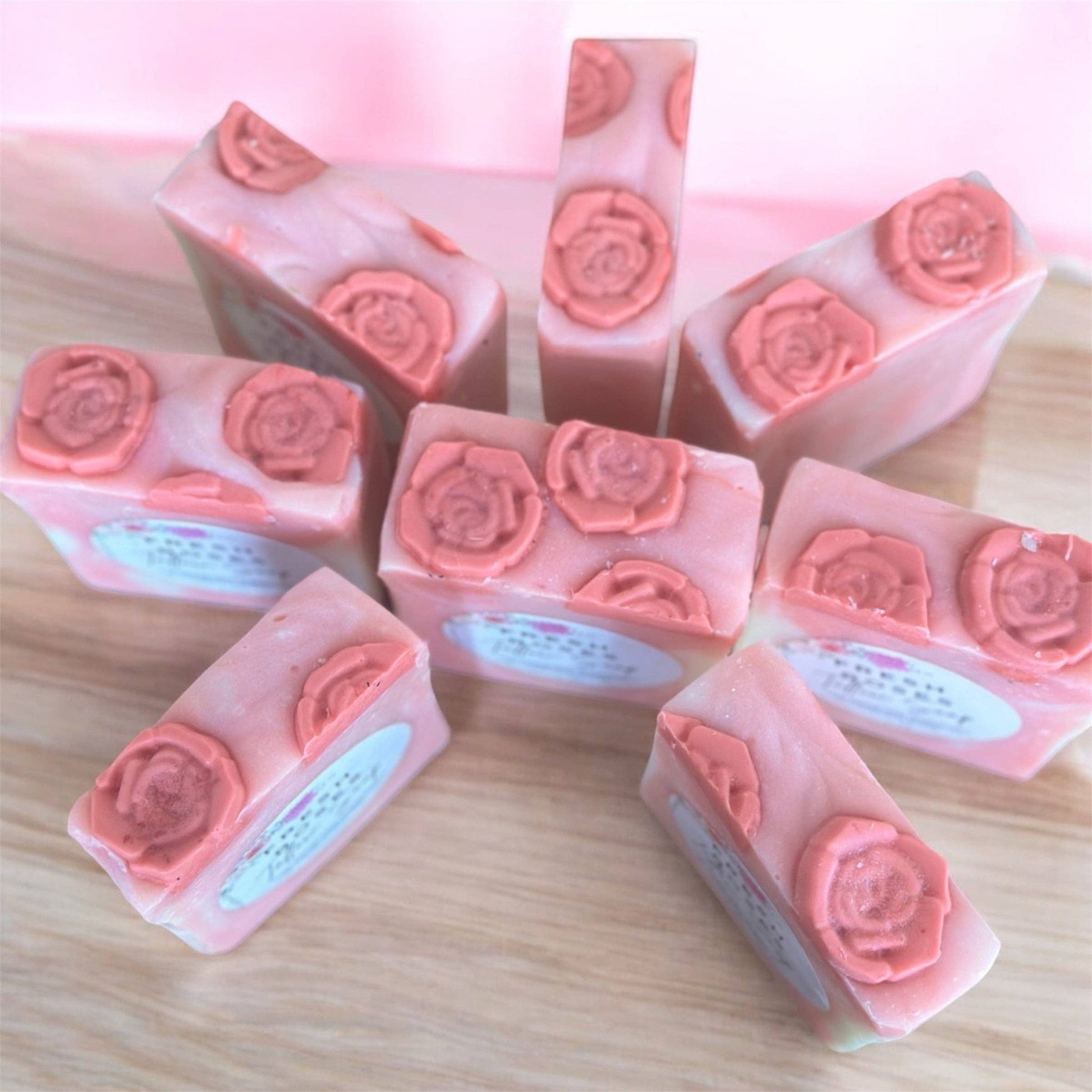 Fresh Roses Tallow Soap – Romantic, Floral Scent Natural Bar - The Country Rabbit Gifts & Décor