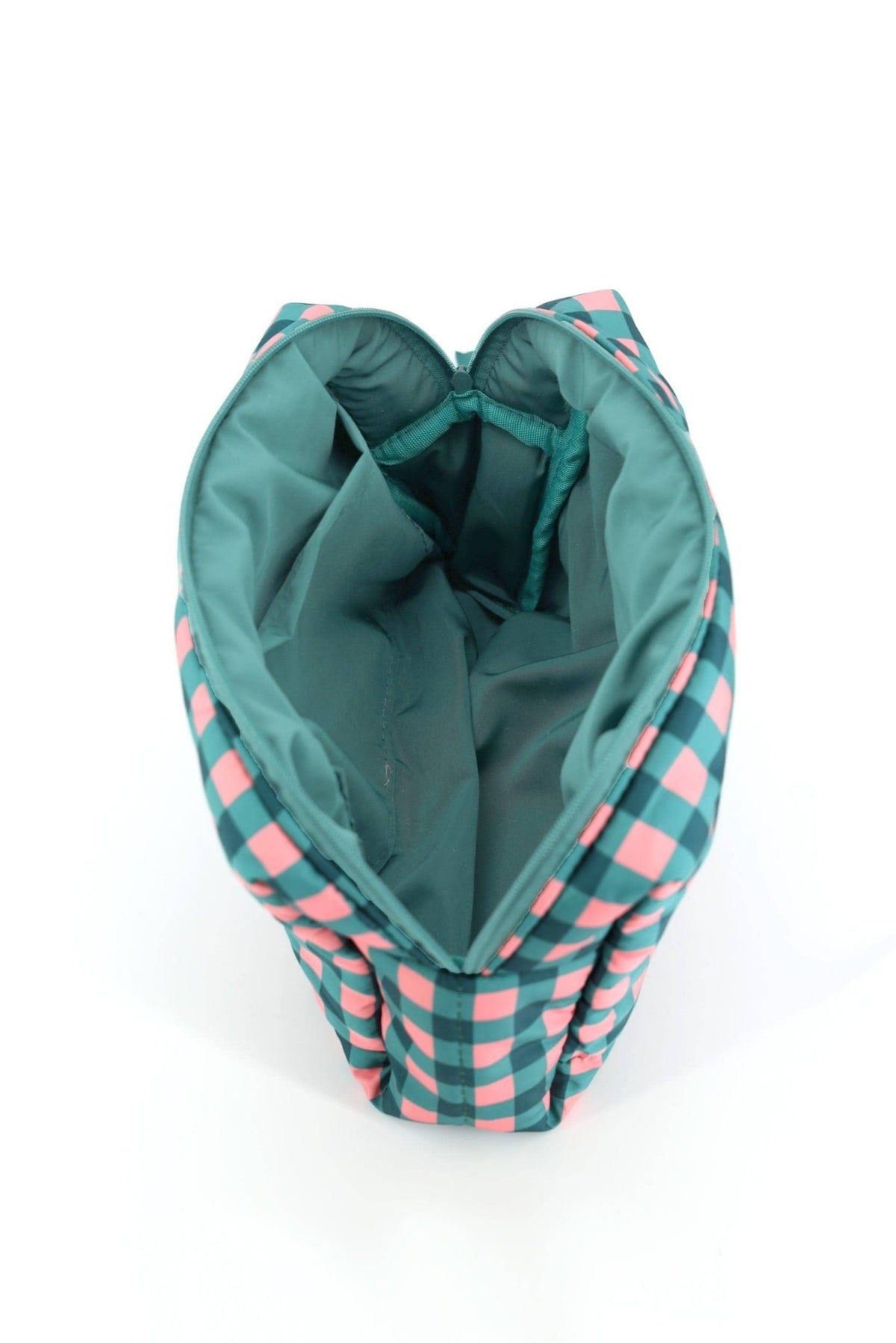 Gingham Quilted Puffer Pouch - The Country Rabbit Gifts & Décor