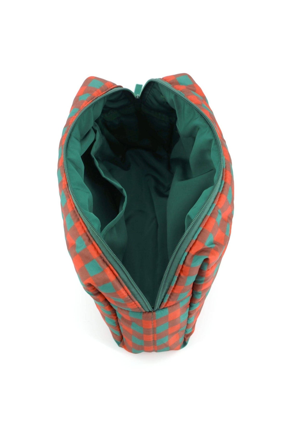 Gingham Quilted Puffer Pouch - The Country Rabbit Gifts & Décor