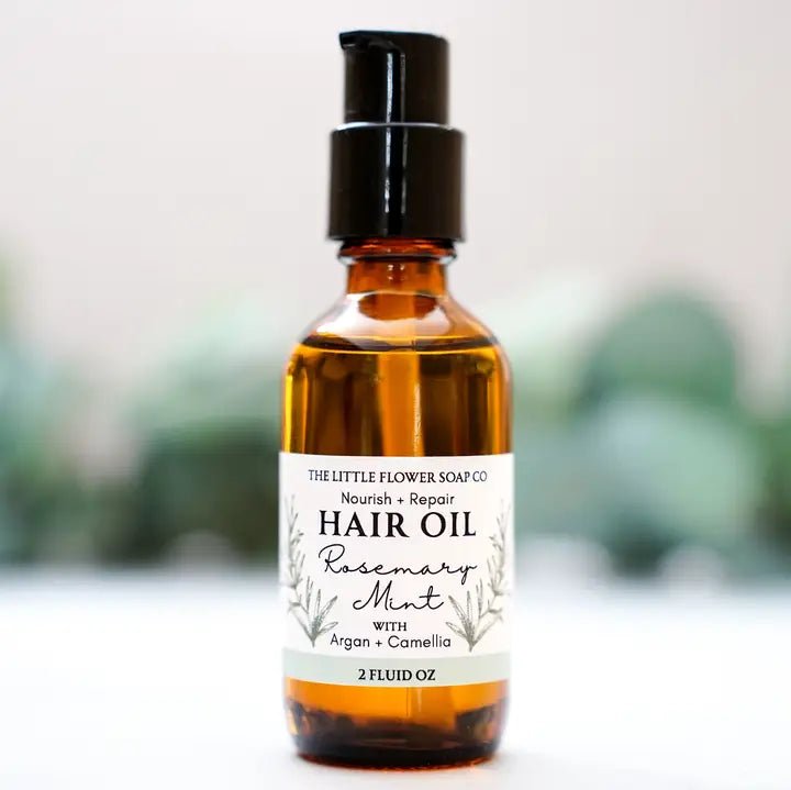 Hair Oil - with Argan Oil and Camellia Seed Oil - The Country Rabbit Gifts & Décor