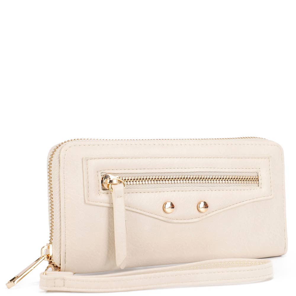 Hand Strap Zippered Wallet - The Country Rabbit Gifts & Décor