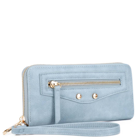 Hand Strap Zippered Wallet - The Country Rabbit Gifts & Décor