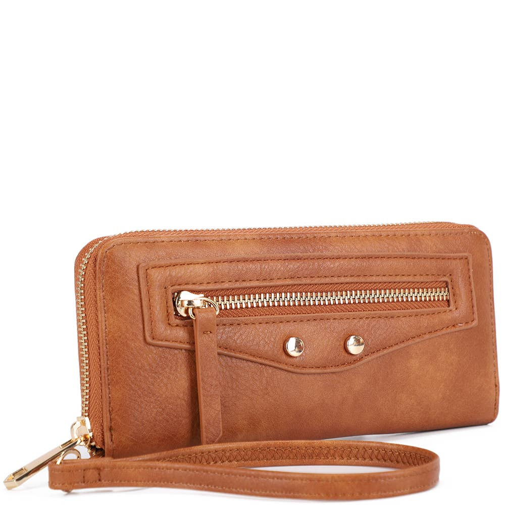Hand Strap Zippered Wallet - The Country Rabbit Gifts & Décor
