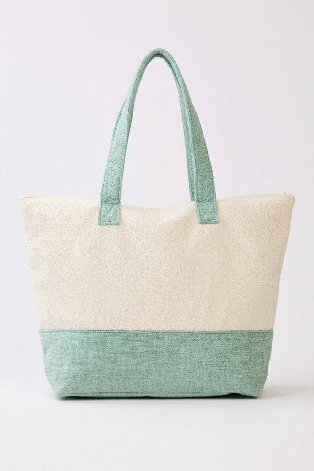 MB0350 Beach Bum Terry Tote Bag - The Country Rabbit Gifts & Décor
