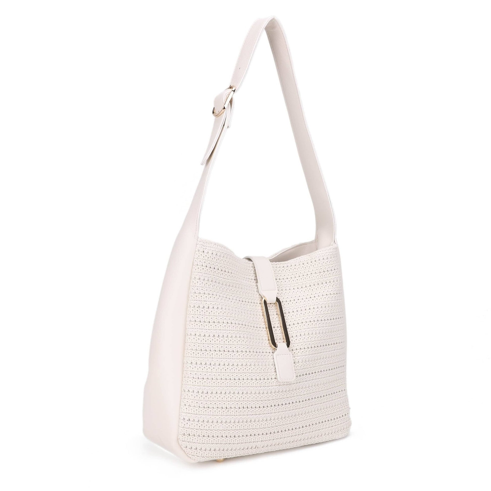 MIM - 26001 Arla Straw Hobo Tote - The Country Rabbit Gifts & Décor
