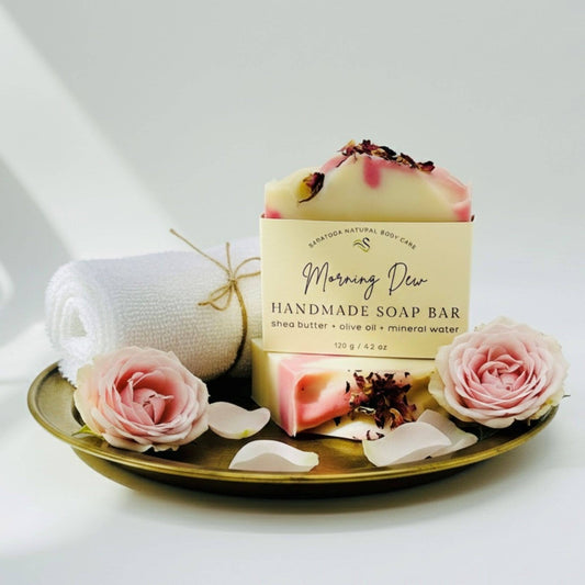 Morning Dew Handmade Soap Bar VEGAN COLD PROCESS - The Country Rabbit Gifts & Décor
