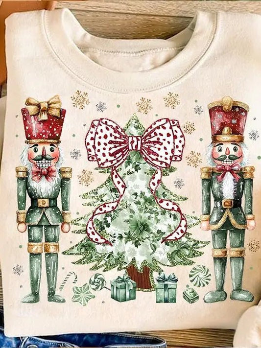 Nutcracker Christmas Sweatshirt - The Country Rabbit Gifts & Décor
