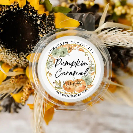 Pumpkin Caramel Wax Melt 2.5oz - The Country Rabbit Gifts & Décor