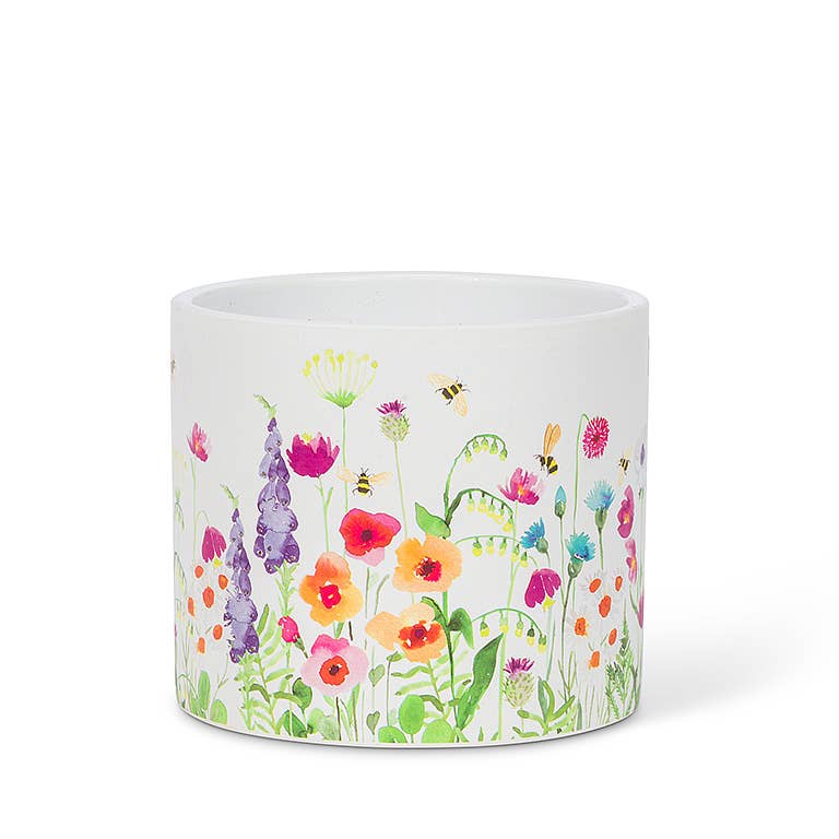 Small Bee Garden Planter - 4.5"D - The Country Rabbit Gifts & Décor