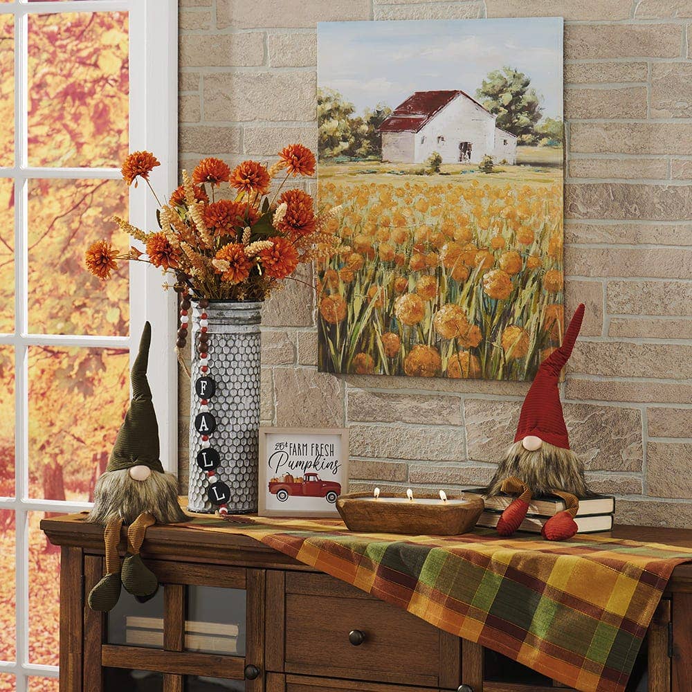 Spice Plaid Table Runner 54" - The Country Rabbit Gifts & Décor