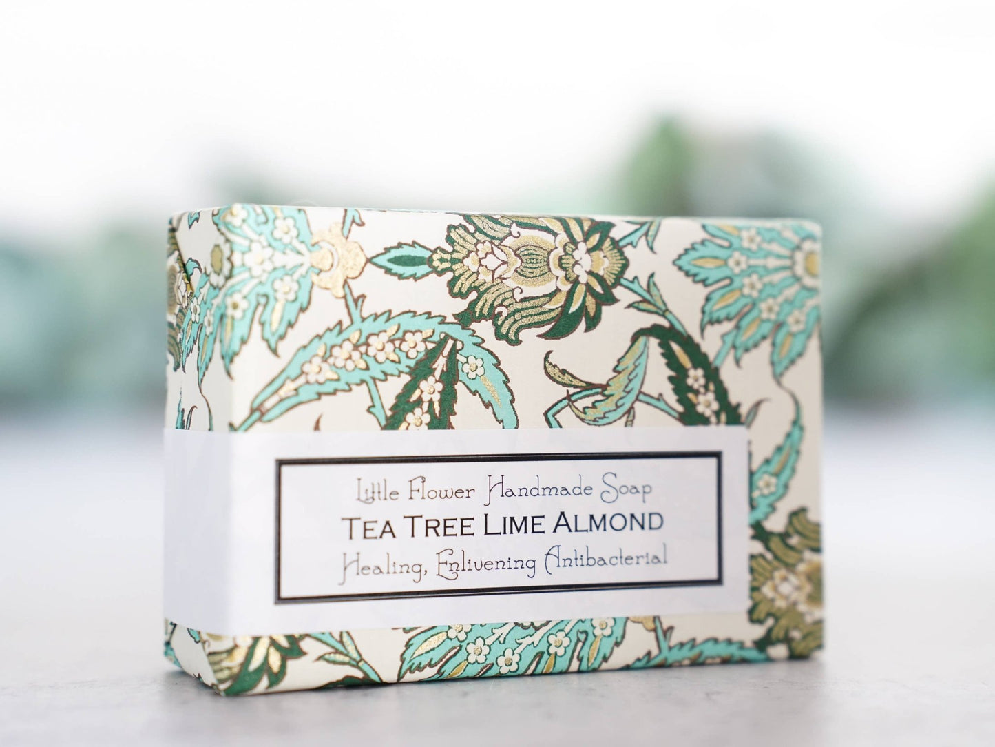 Tea Tree Lime Almond Handmade Soap - The Country Rabbit Gifts & Décor