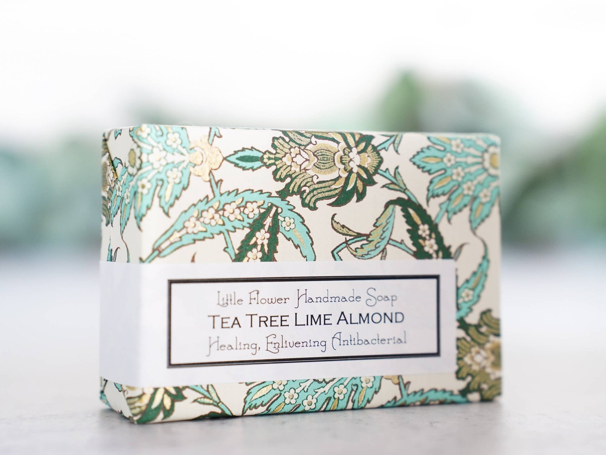 Tea Tree Lime Almond Handmade Soap - The Country Rabbit Gifts & Décor