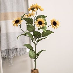 Teastain Mini Sunflower Spray 30" - The Country Rabbit Gifts & Décor