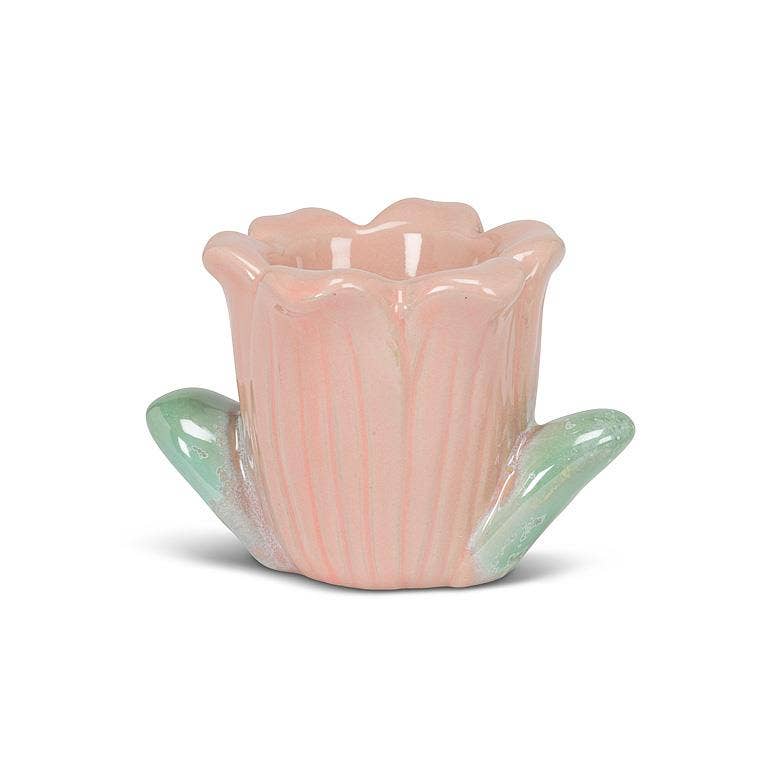 Tulip T - Lite Holder - 3"H - The Country Rabbit Gifts & Décor