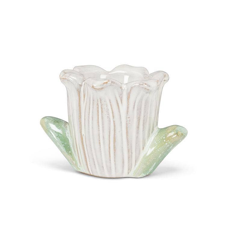 Tulip T - Lite Holder - 3"H - The Country Rabbit Gifts & Décor