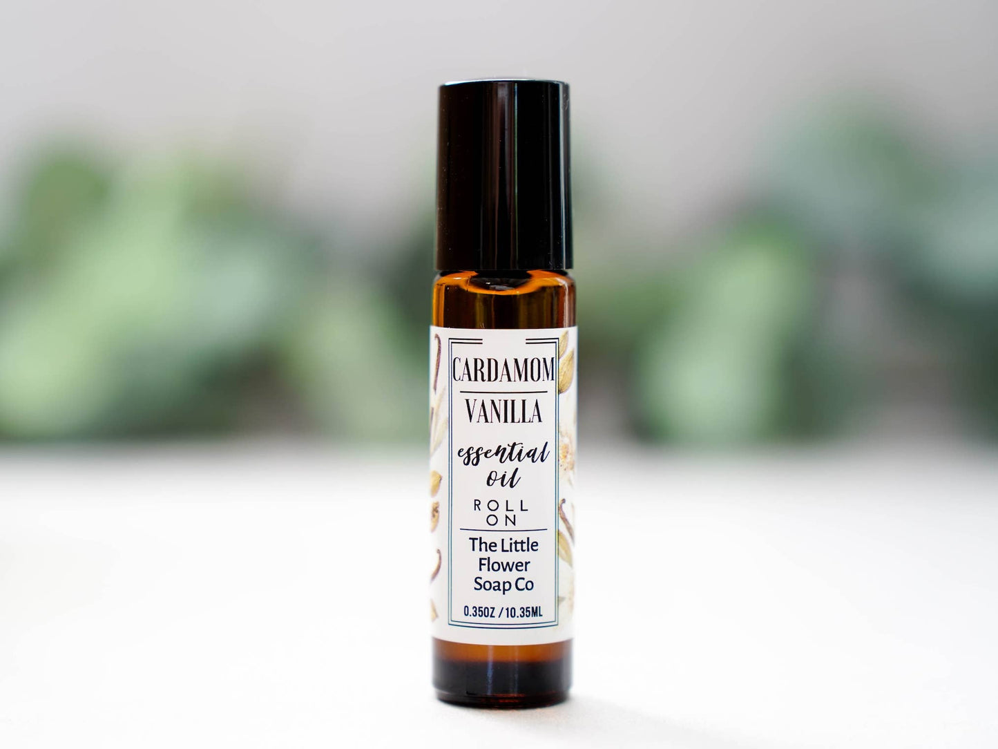 Vanilla Cardamom Essential Oil Roll-on Aromatherapy - The Country Rabbit Gifts & Décor