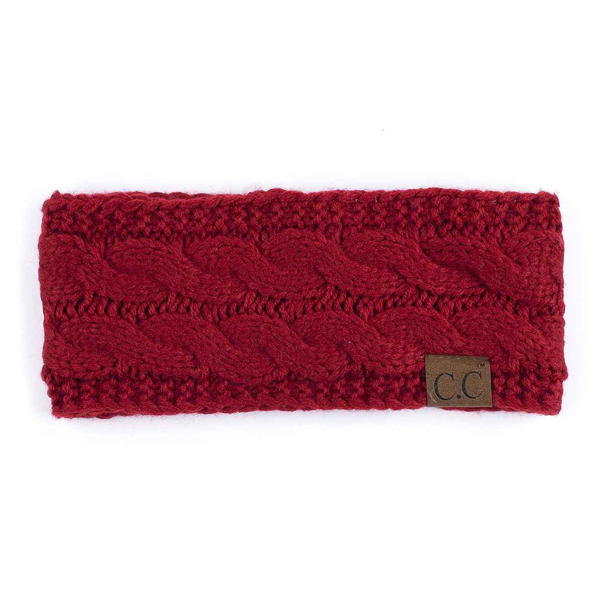 Willow Cable Knit Fuzzy Lined Head Wrap - The Country Rabbit Gifts & Décor