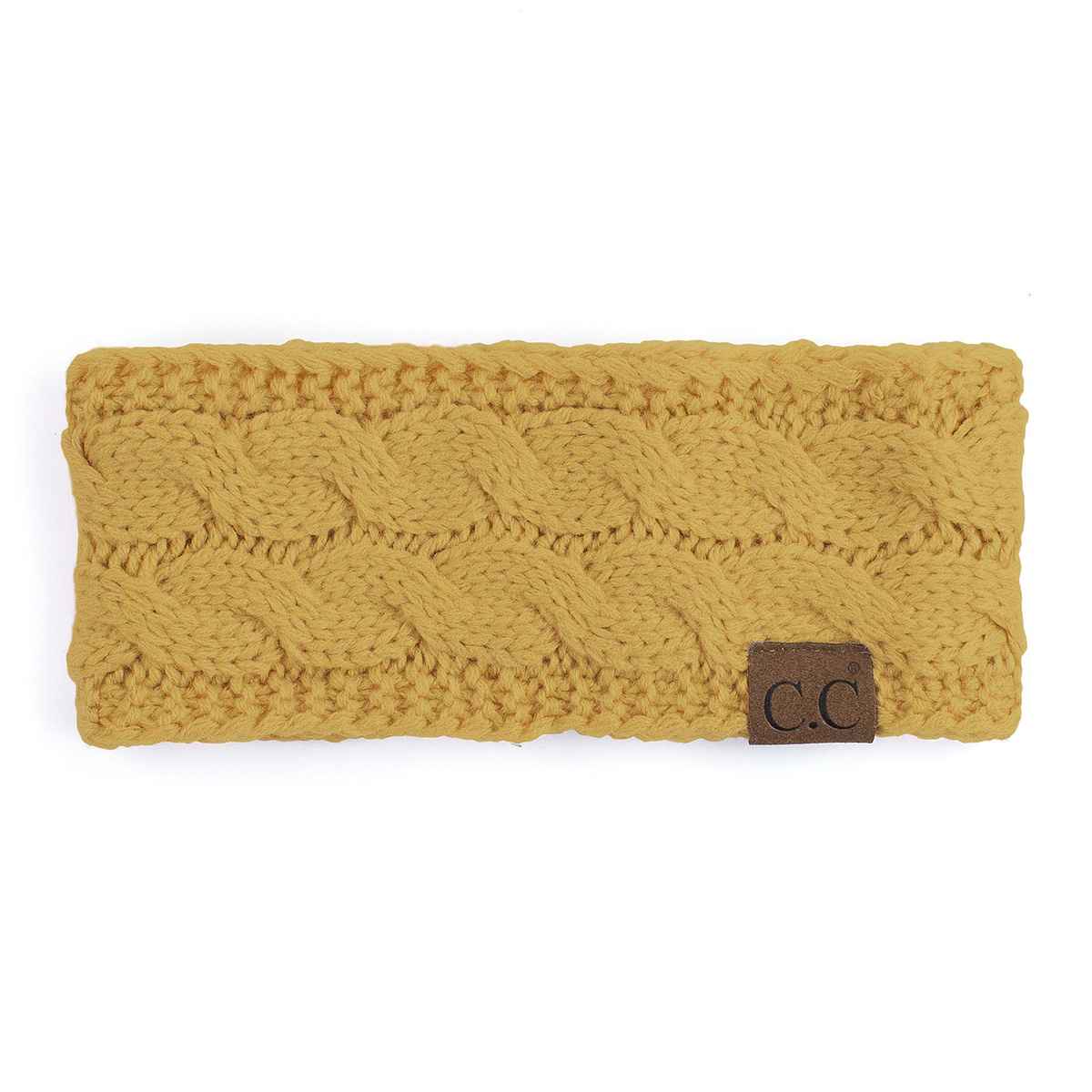 Willow Cable Knit Fuzzy Lined Head Wrap - The Country Rabbit Gifts & Décor