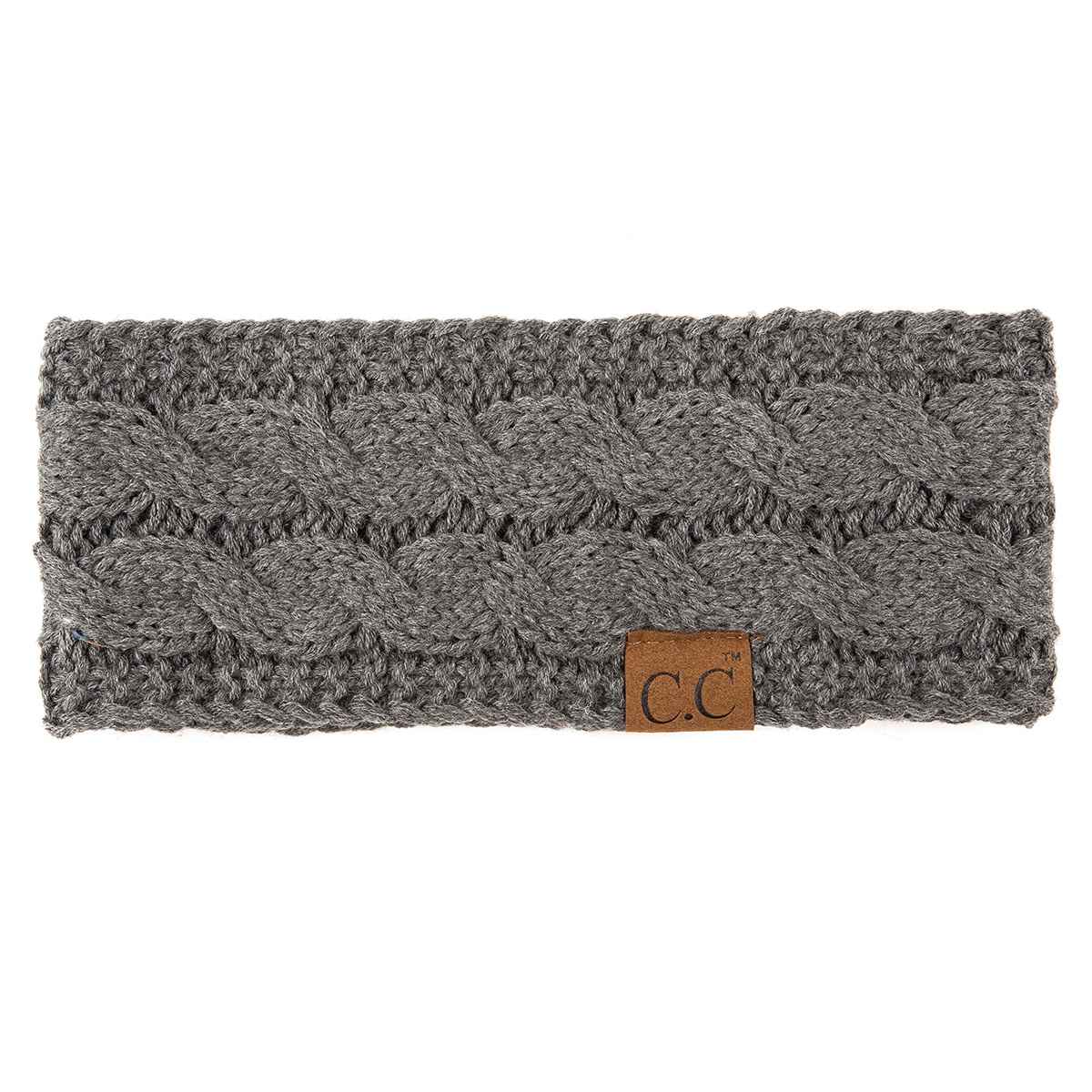 Willow Cable Knit Fuzzy Lined Head Wrap - The Country Rabbit Gifts & Décor