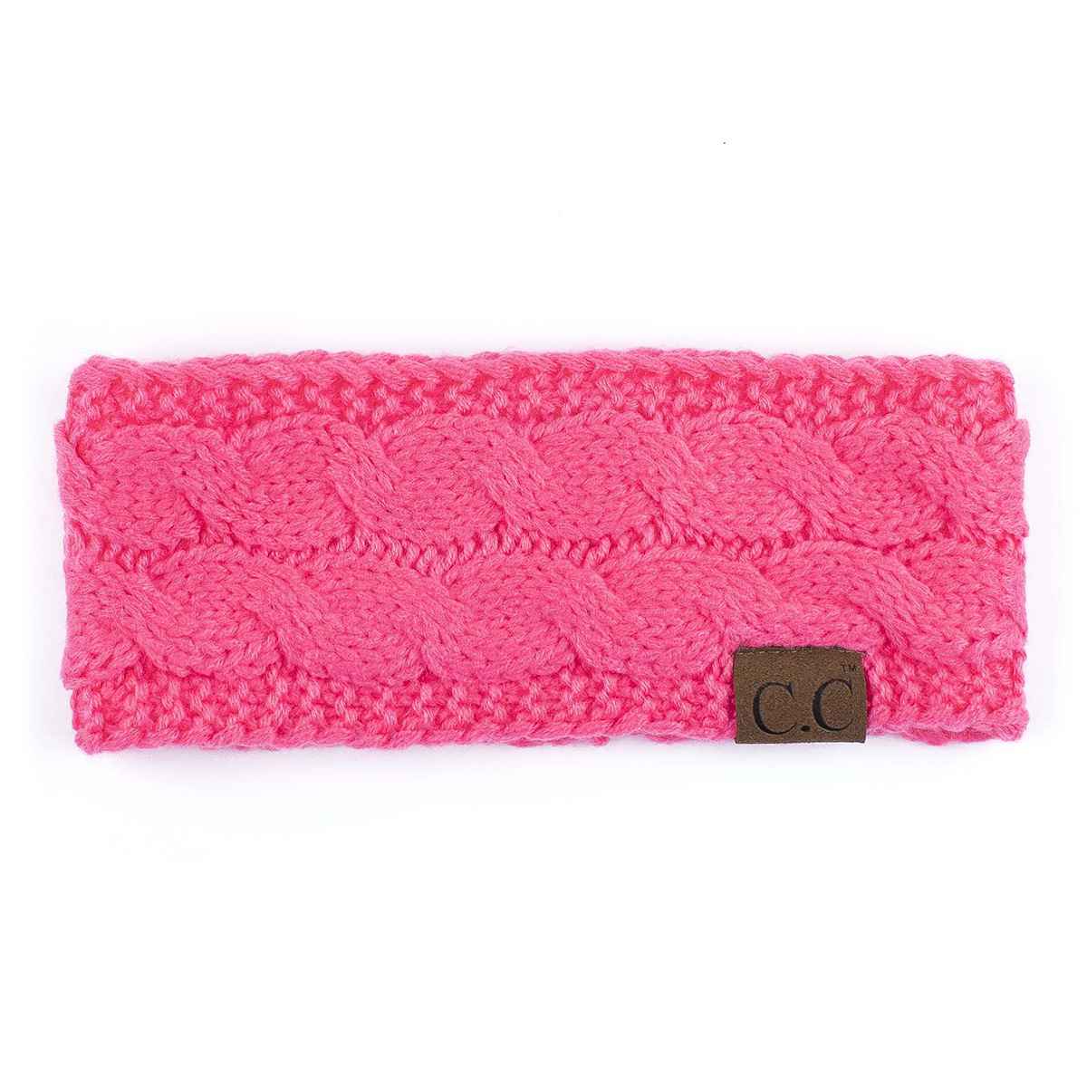 Willow Cable Knit Fuzzy Lined Head Wrap - The Country Rabbit Gifts & Décor